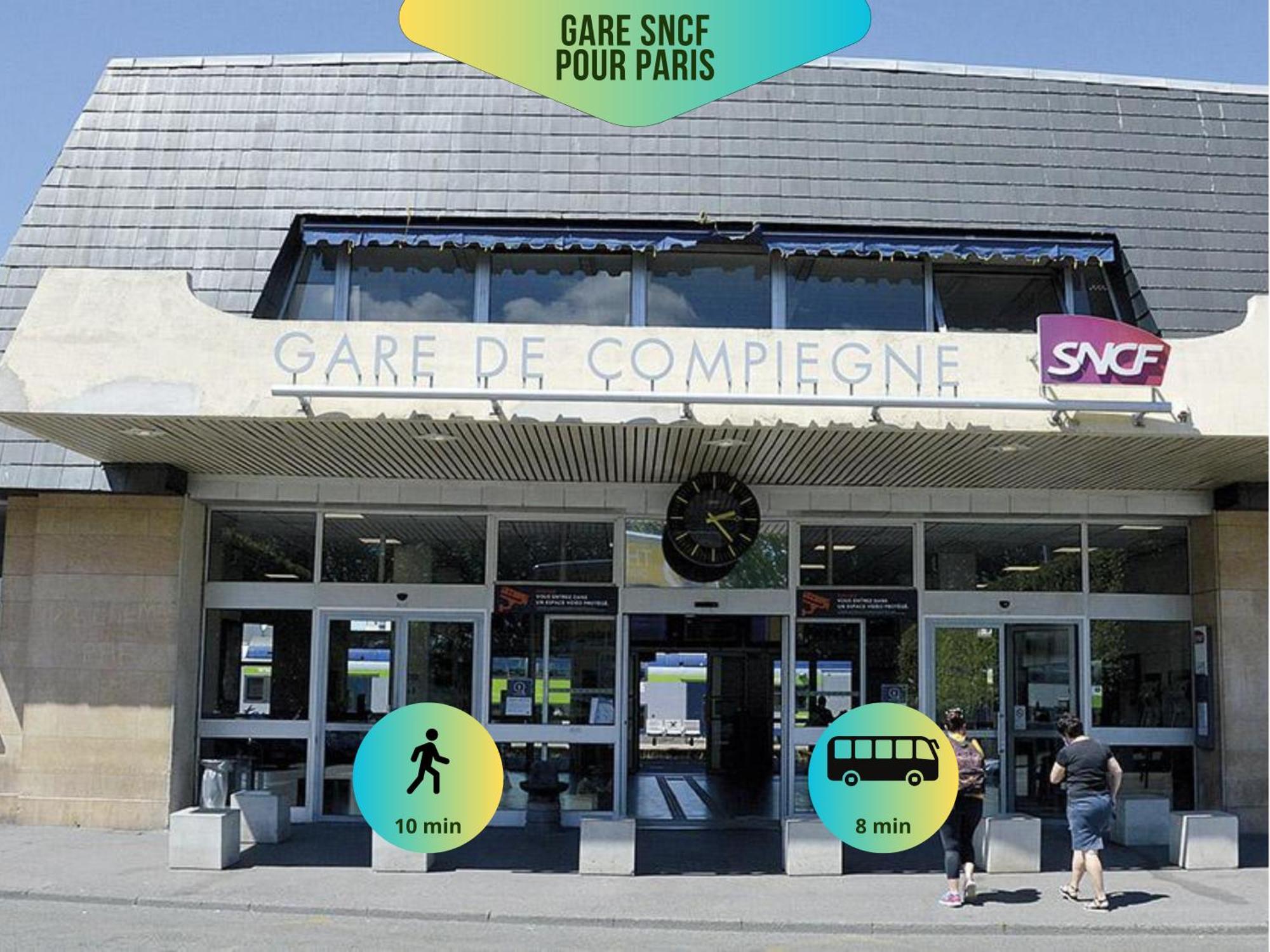 Le Corneille - Ideal Pros & Couples - Centre Historique - Chateau 5Min - Gare 10Min - Au Calme - Fibre Compiègne Exterior foto
